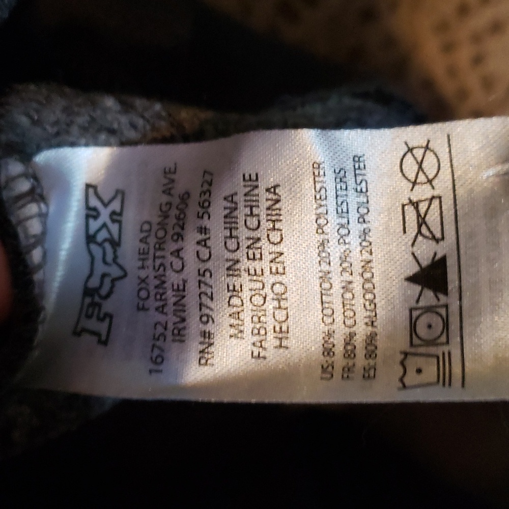 GUC Fox Racing Sweatshirt Bundle, Size Medium and Large - Picture 16 of 16